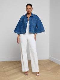 L'AGENCE Silas Cape Jacket in Orwood - 3