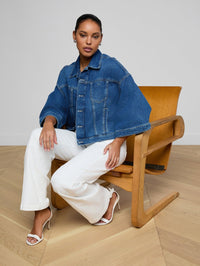 L'AGENCE Silas Cape Jacket in Orwood - 5