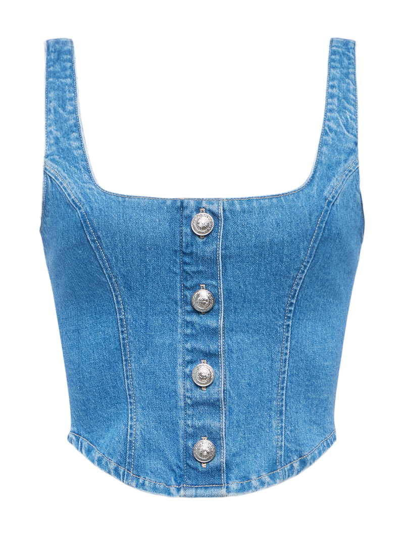 Saga Denim Top