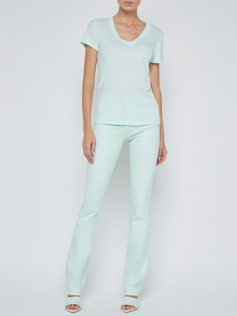 Becca Cotton V-Neck Tee