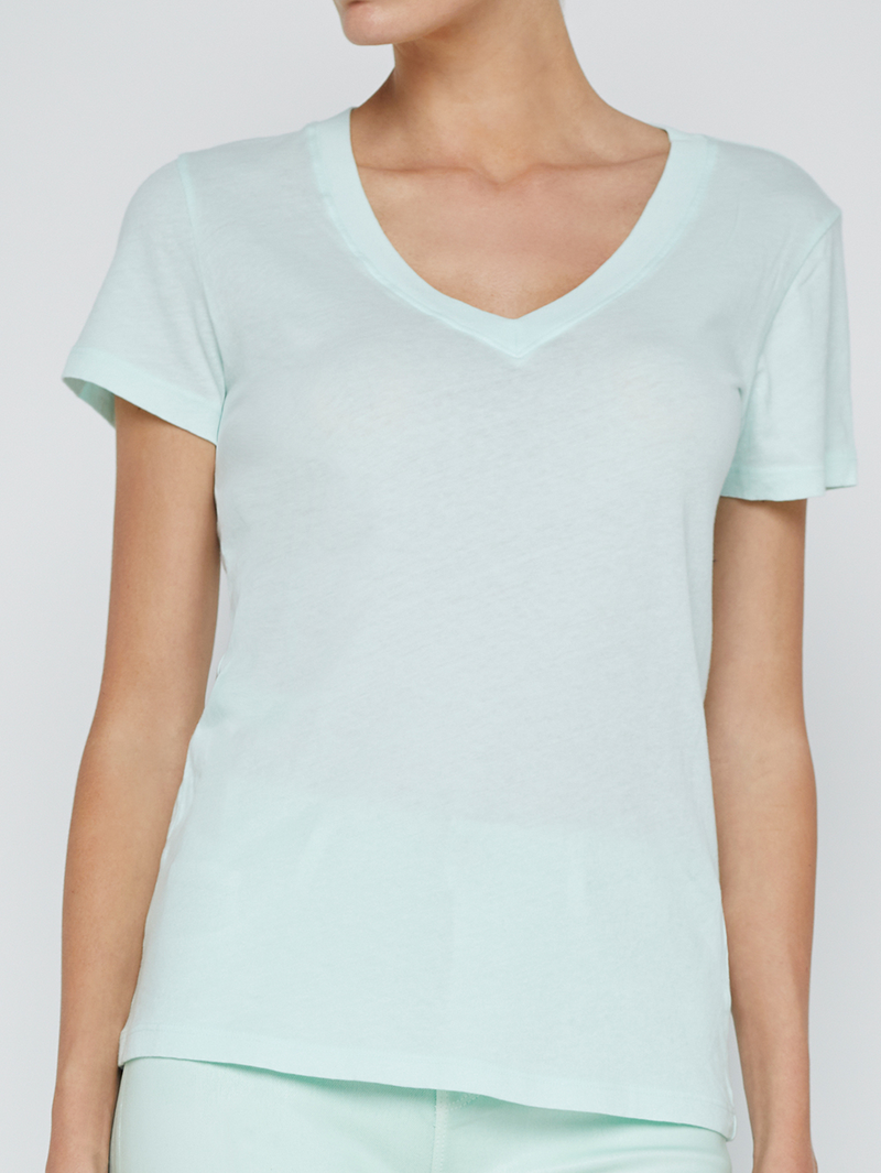 Becca Cotton V-Neck Tee