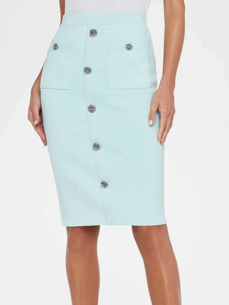 Amira Knit Pencil Skirt