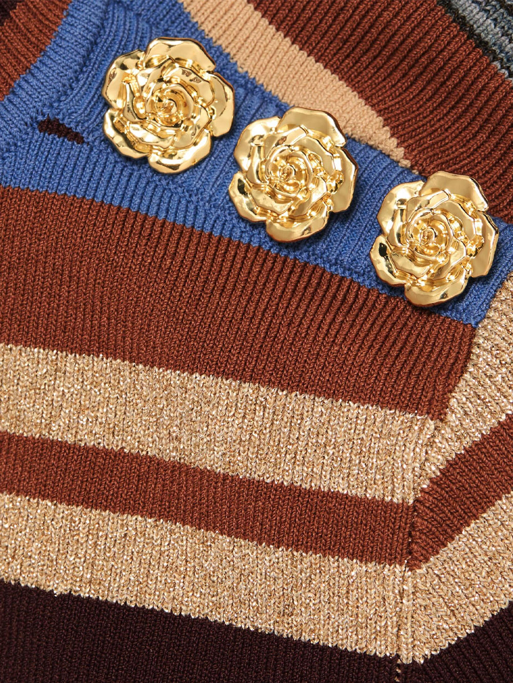 Larelle Turtleneck Striped Dress