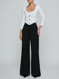 Sasha Knit Corset Top