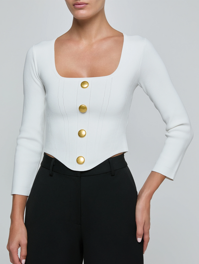 Sasha Knit Corset Top