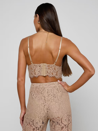 Aislin Lace Bralette by L'AGENCE - View 3