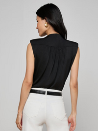 L'AGENCE Akari Bodysuit in Black – Image 2