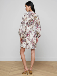 Kiersten Butterfly Dress by L'AGENCE - View 2