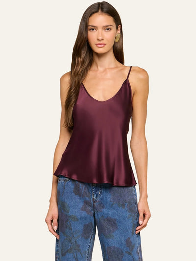 Lexi Camisole in Deep Sangria
