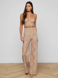 Livvy Lace Trouser by L'AGENCE - View 4