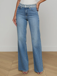 Louane Wide-Leg Flare Jean by L'AGENCE-BEXLEY-AMY Atelier