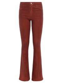 Marty Coated Flare Jean by L'AGENCE - View 6