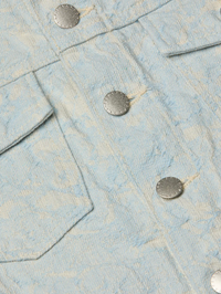 L'AGENCE Maven Slim Jacquard Jacket in CLOUD DAMASK – Image 4