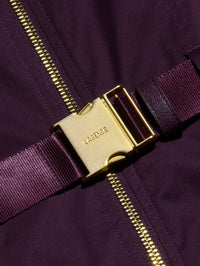 L'AGENCE Rima Dress in Deep Sangria – Image 4