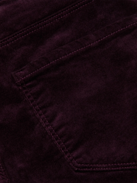 Stevie High Rise Velvet Jean by L'AGENCE - View 4