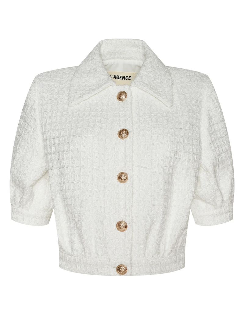 Cove Cropped Tweed Jacket