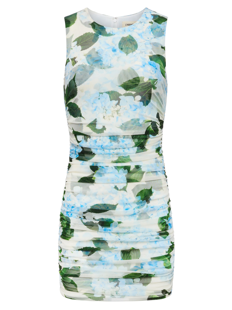 Sallie Ruched Mini Dress