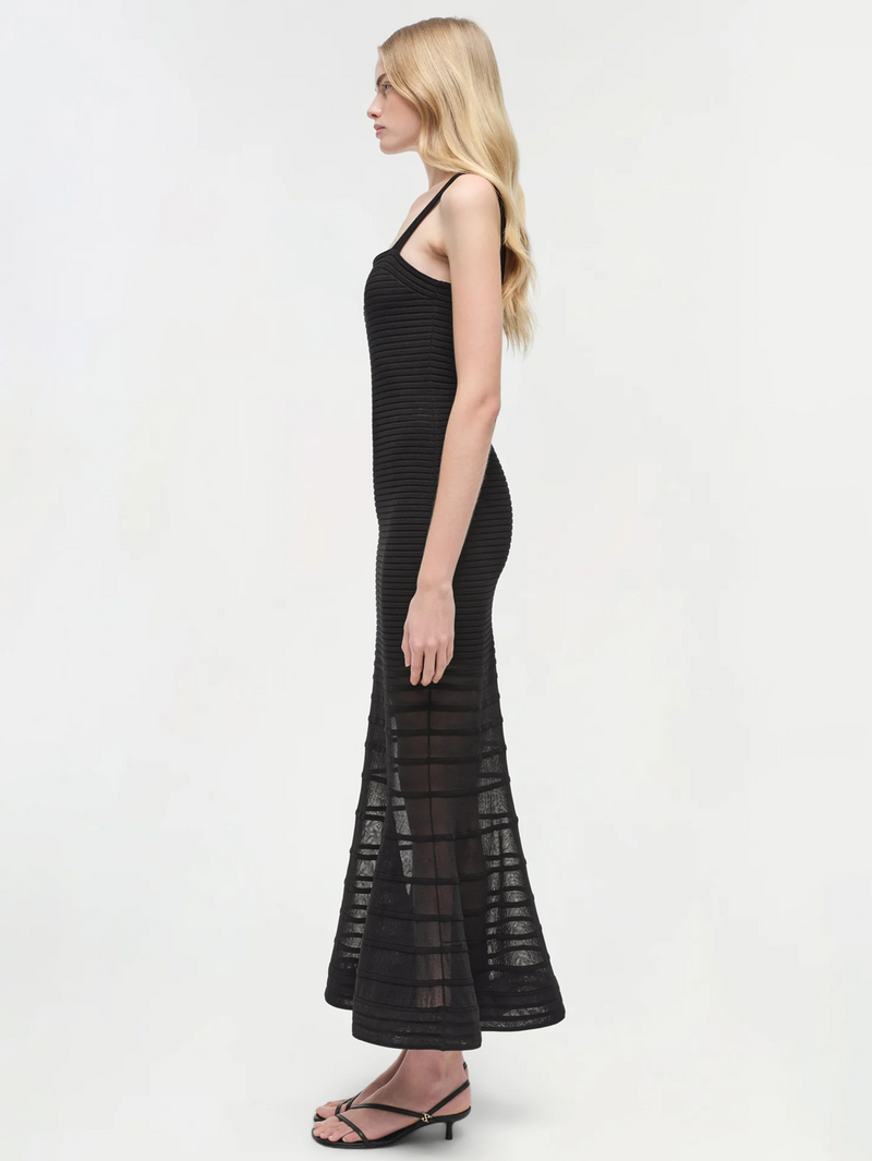 The Vallarie Knit Midi Dress