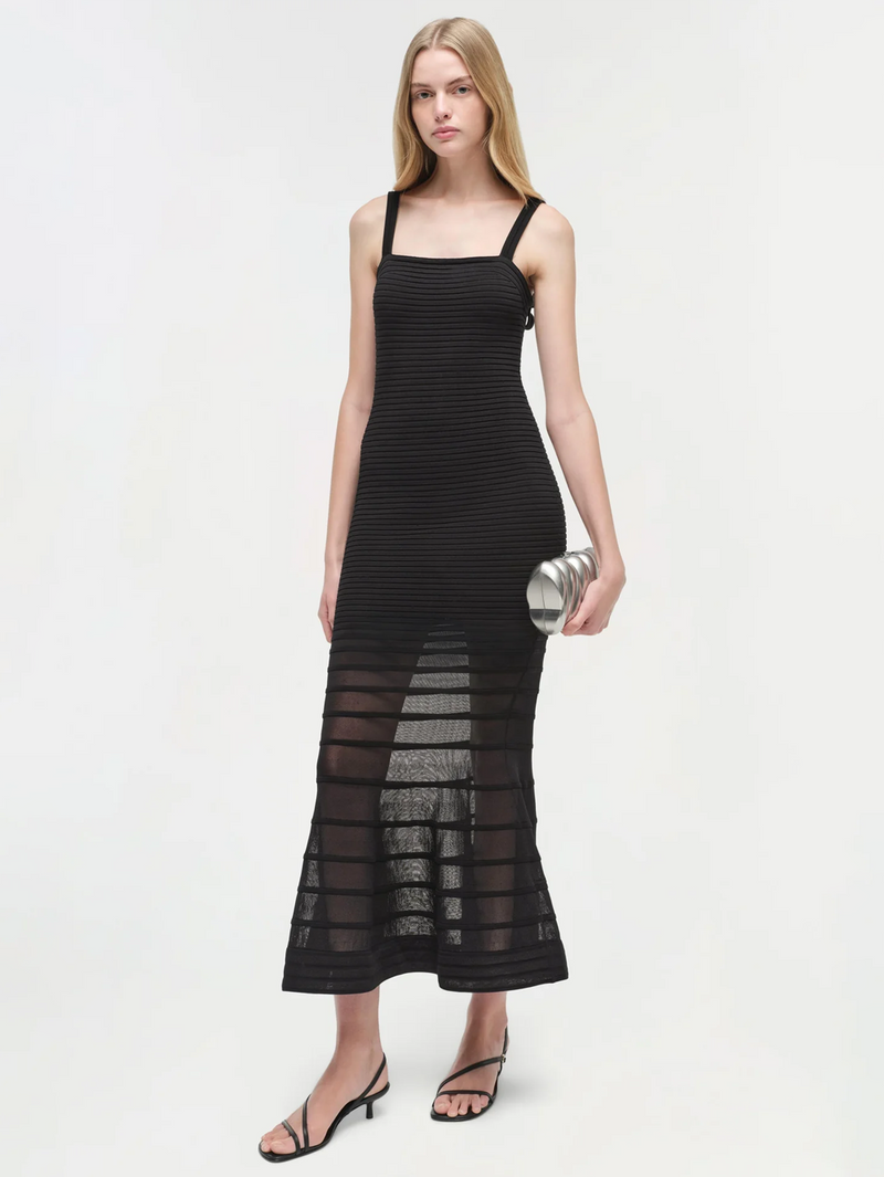 The Vallarie Knit Midi Dress