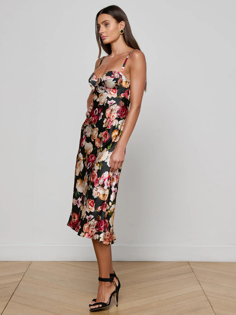 Solay Silk Slip Dress