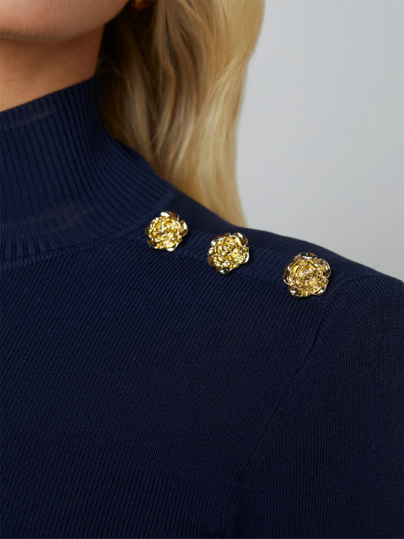 Larelle Mockneck Dress