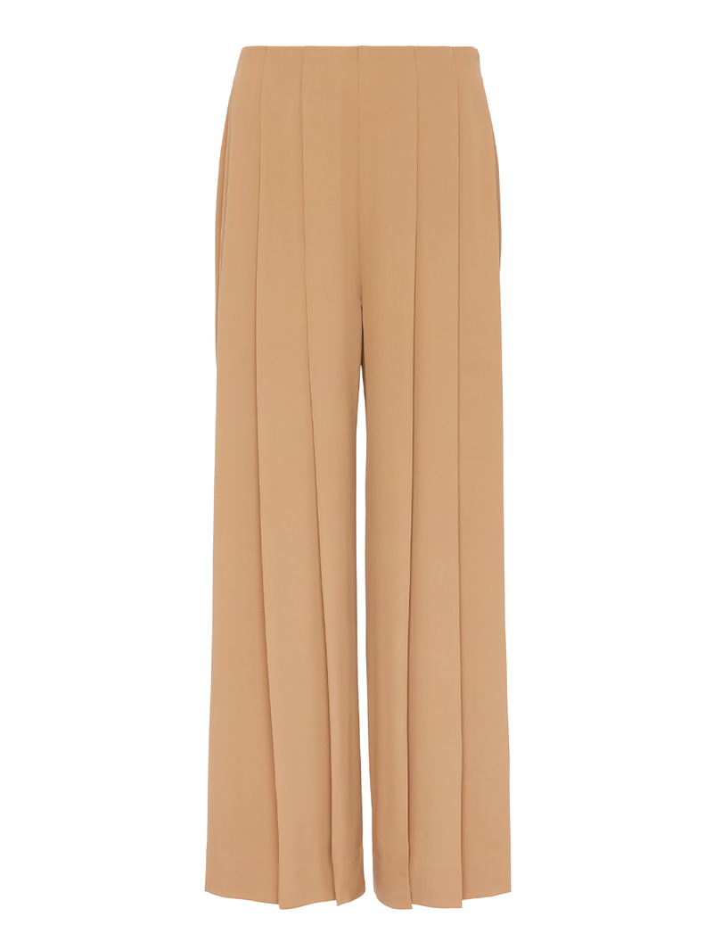Novalynn Cropped Pleated Pant
