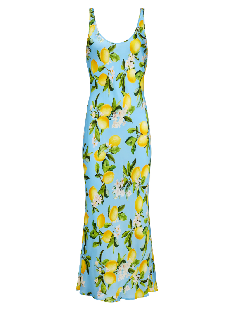 Akiya Satin Maxi Dress