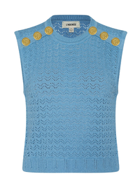Max Pointelle Knit Top