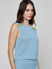 Max Pointelle Knit Top
