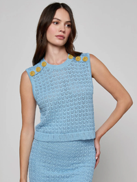 Max Pointelle Knit Top