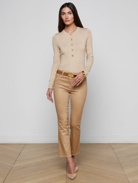 Tati Coated Bootcut Jean