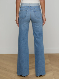 Louane Wide-Leg Flare Jean