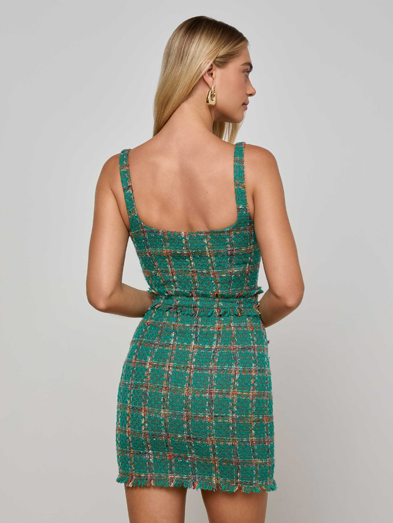 Valli Tweed Mini Dress