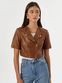 LAMARQUE Kirsi Jacket in Luggage in Luggage – Image 1