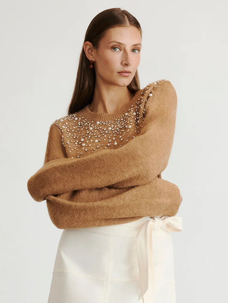 Lexia Embellished Sweater