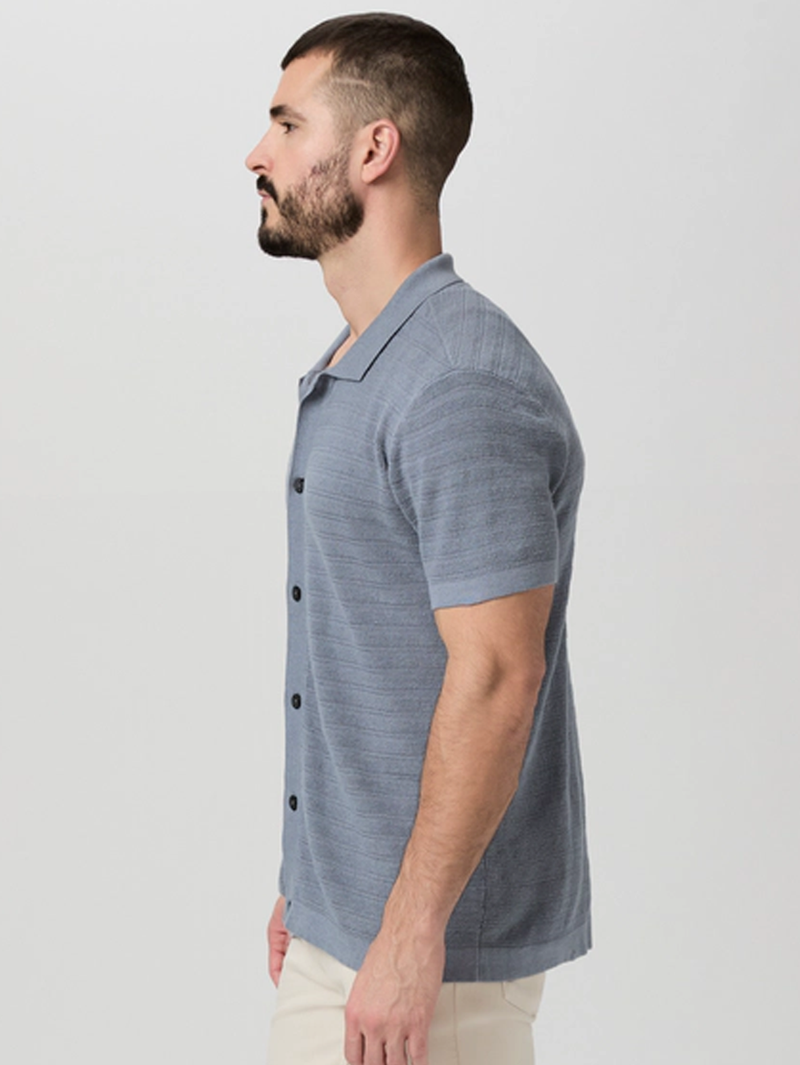Mendez Sweater Shirt in Fjord Valley