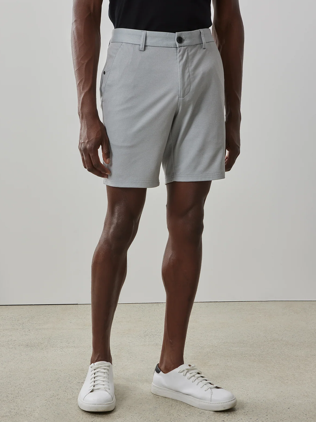 Lomita Short in Light Grey