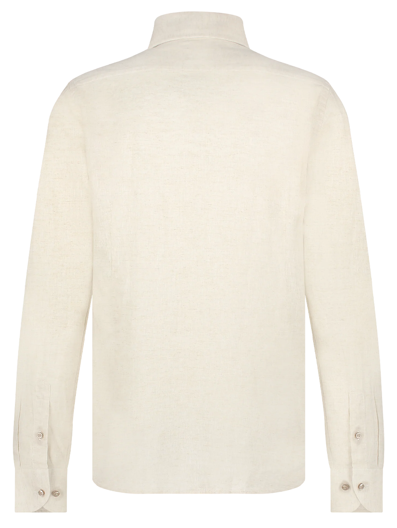 Breeze Linen Long Sleeve Shirt in Sand