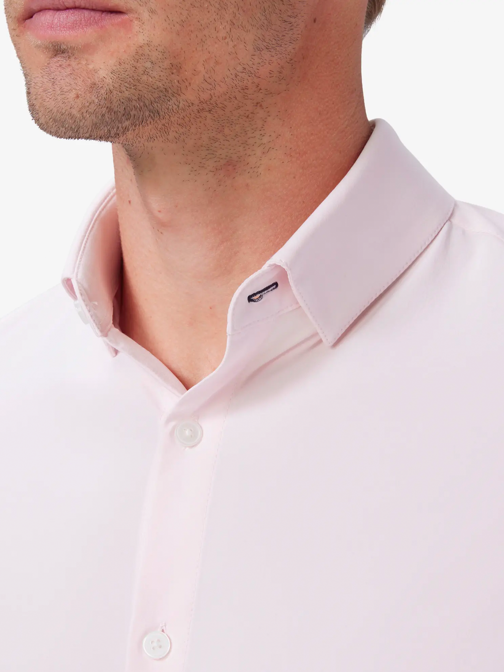 Leeward Long Sleeve Shirt in True Pink