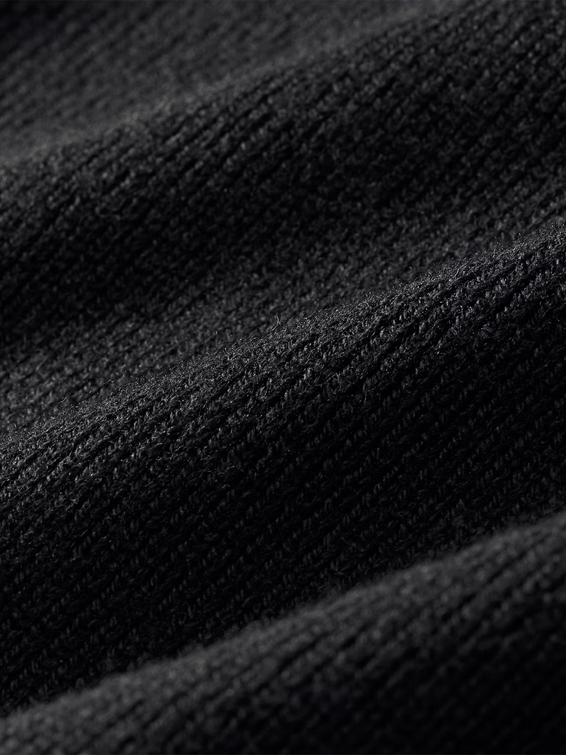 Hillcrest Quarter Zip in Black