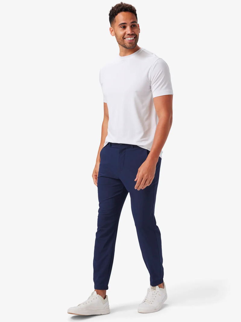 Helmsman Jogger Pant in Navy Solid