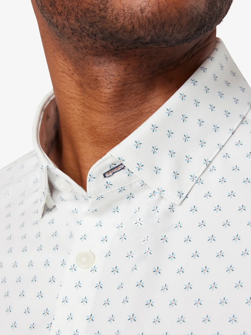 Leeward Short Sleeve Shirt in Balsam Star