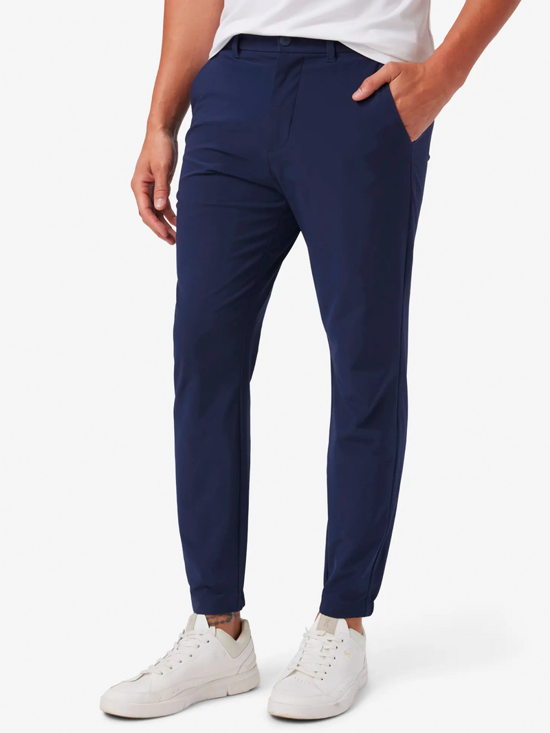 Helmsman Jogger Pant in Navy Solid