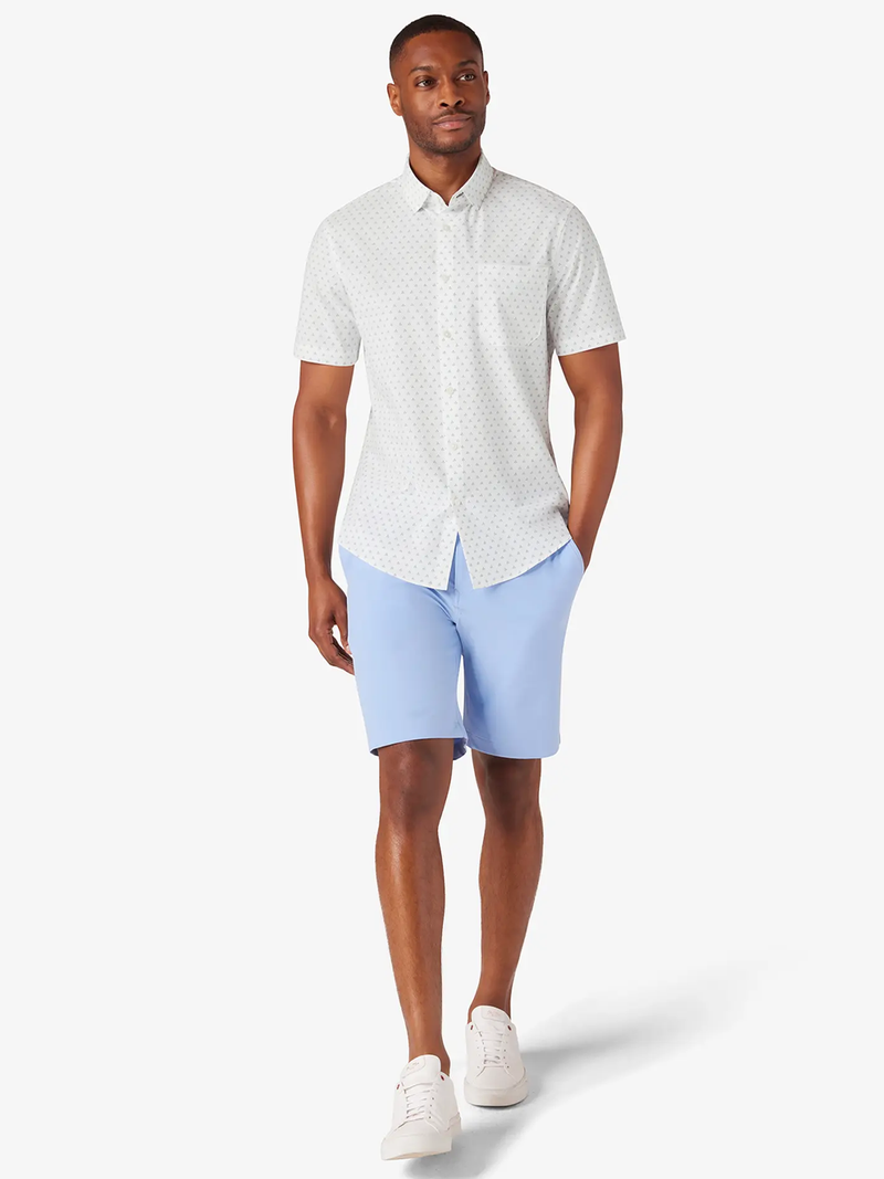 Leeward Short Sleeve Shirt in Balsam Star