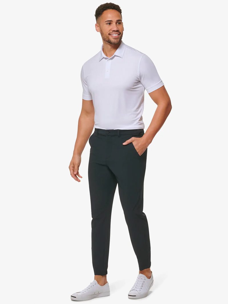 Helmsman Jogger Pant in Black Solid