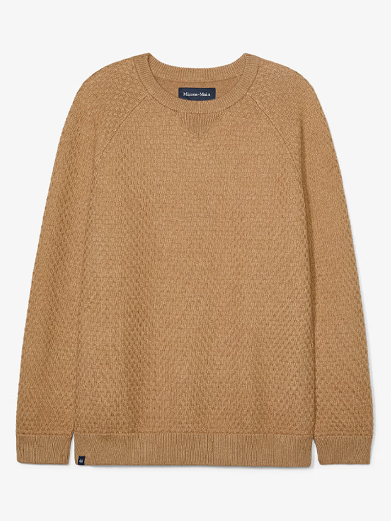 Hillcrest Crewneck in Beige Heather