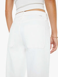 MOTHER Patch Pocket Mid Rise Maven Ankle Jean in Totally Innocent - 5