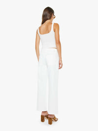 MOTHER Patch Pocket Mid Rise Maven Ankle Jean in Totally Innocent in TOTALLY INNOCENT – Image 2