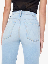 MOTHER The Tippy Top Utensil Sneak Jean in Dots - 5