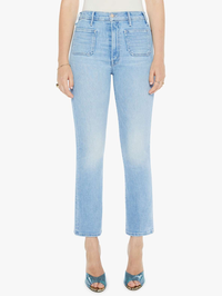 The Hustler Patch Pocket Ankle Tune In, Tune Out